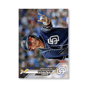 Manny Machado 2020 Topps Series 1 Base Card Short Prints Poster # to 99- artbble-pos-20tbb1-7032-s