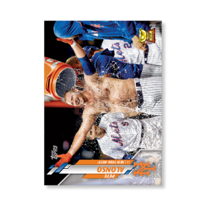 Pete Alonso 2020 Topps Series 1 Base Card Short Prints Poster # to 99- artbble-pos-20tbb1-7033-s