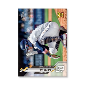 Fernando Tatis Jr. 2020 Topps Series 1 Base Card Short Prints Poster # to 99- artbble-pos-20tbb1-7034-s