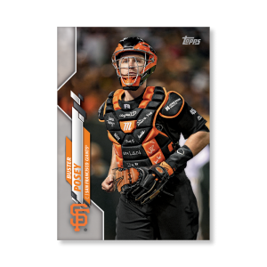 Buster Posey 2020 Topps Series 1 Base Card Short Prints Poster # to 99- artbble-pos-20tbb1-7036-s