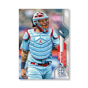 Yadier Molina 2020 Topps Series 1 Base Card Short Prints Poster # to 99- artbble-pos-20tbb1-7037-s