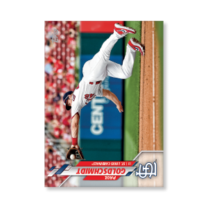 Paul Goldschmidt 2020 Topps Series 1 Base Card Short Prints Poster # to 99- artbble-pos-20tbb1-7038-s