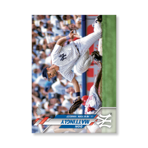 Don Mattingly 2020 Topps Series 1 Base Card Short Prints Poster # to 99- artbble-pos-20tbb1-7051-s