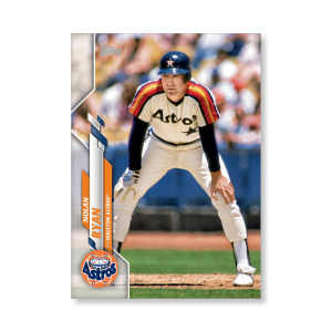 Nolan Ryan 2020 Topps Series 1 Base Card Short Prints Poster # to 99- artbble-pos-20tbb1-7053-s