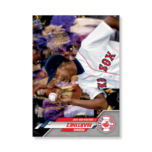 Pedro Martinez 2020 Topps Series 1 Base Card Short Prints Poster # to 99- artbble-pos-20tbb1-7056-s