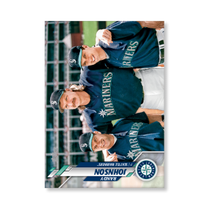 Randy Johnson 2020 Topps Series 1 Base Card Short Prints Poster # to 99- artbble-pos-20tbb1-7057-s