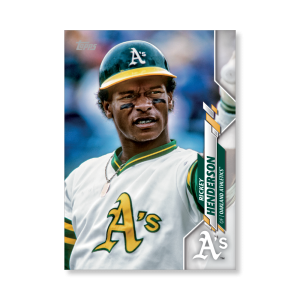 Rickey Henderson 2020 Topps Series 1 Base Card Short Prints Poster # to 99- artbble-pos-20tbb1-7061-s