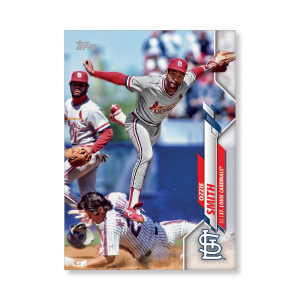 Ozzie Smith 2020 Topps Series 1 Base Card Short Prints Poster # to 99- artbble-pos-20tbb1-7066-s