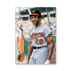 Frank Robinson 2020 Topps Series 1 Base Card Short Prints Poster # to 99- artbble-pos-20tbb1-7070-s