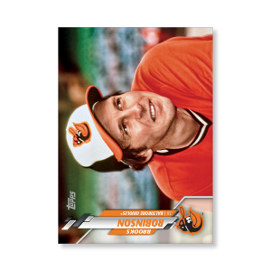 Brooks Robinson 2020 Topps Series 1 Base Card Short Prints Poster # to 99- artbble-pos-20tbb1-7073-s