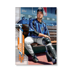 Mike Piazza 2020 Topps Series 1 Base Card Short Prints Poster # to 99- artbble-pos-20tbb1-7074-s