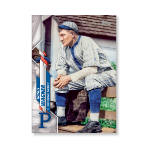 Honus Wagner 2020 Topps Series 1 Base Card Short Prints Poster # to 99- artbble-pos-20tbb1-7075-s