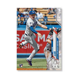 Gavin Lux 2020 Topps Series 1 Base Card Short Prints Poster # to 99- artbble-pos-20tbb1-7076-s
