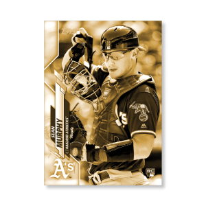 Sean Murphy 2020 Topps Series 1 Base Card Short Prints Poster Gold Ed. # to 1- artbble-pos-20tbb1-7078-gold-s
