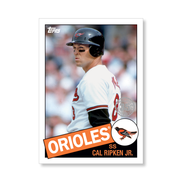 Cal Ripken Jr. 2020 Topps Series 1 1985 Topps Baseball Poster # to 99- artbble-pos-20tbb1-7509-s