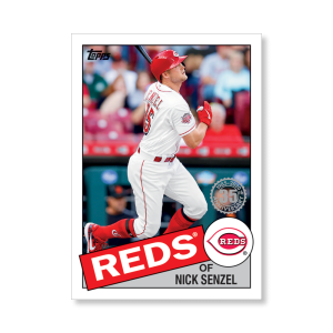 Nick Senzel 2020 Topps Series 1 1985 Topps Baseball Poster # to 99- artbble-pos-20tbb1-7532-s