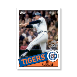 Al Kaline 2020 Topps Series 1 1985 Topps Baseball Poster # to 99- artbble-pos-20tbb1-7536-s
