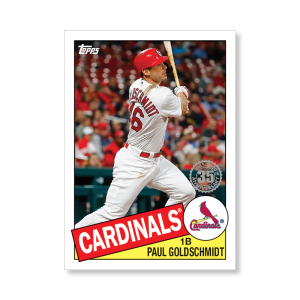 Paul Goldschmidt 2020 Topps Series 1 1985 Topps Baseball Poster # to 99- artbble-pos-20tbb1-7551-s