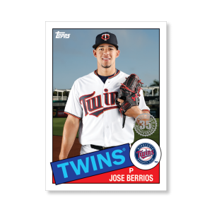 Jose Berrios 2020 Topps Series 1 1985 Topps Baseball Poster # to 99- artbble-pos-20tbb1-7563-s