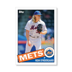 Noah Syndergaard 2020 Topps Series 1 1985 Topps Baseball Poster # to 99- artbble-pos-20tbb1-7567-s