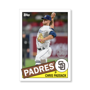 Chris Paddack 2020 Topps Series 1 1985 Topps Baseball Poster # to 99- artbble-pos-20tbb1-7581-s