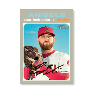 Cam Bedrosian 2020 Topps Heritage Baseball Base Cards Poster # to 99- artbble-pos-20thbb-1009-s