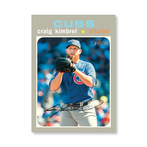 Craig Kimbrel 2020 Topps Heritage Baseball Base Cards Poster # to 99- artbble-pos-20thbb-1051-s