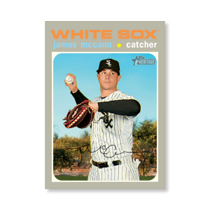 James McCann 2020 Topps Heritage Baseball Base Cards Poster # to 99- artbble-pos-20thbb-1058-s
