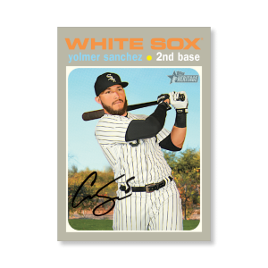 Yolmer Sanchez 2020 Topps Heritage Baseball Base Cards Poster # to 99- artbble-pos-20thbb-1059-s