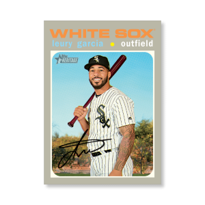 Leury Garcia 2020 Topps Heritage Baseball Base Cards Poster # to 99- artbble-pos-20thbb-1060-s