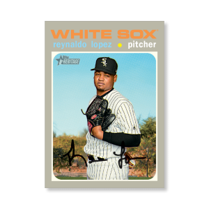 Reynaldo Lopez 2020 Topps Heritage Baseball Base Cards Poster # to 99- artbble-pos-20thbb-1063-s