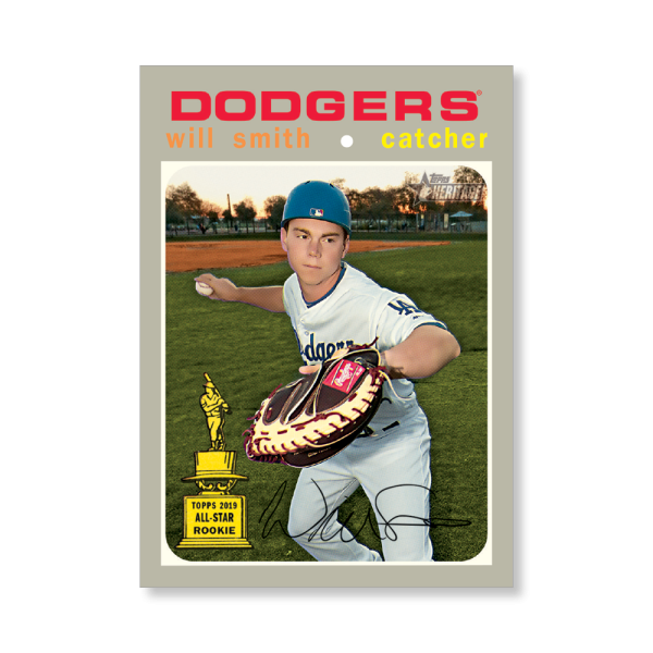 Will Smith 2020 Topps Heritage Baseball Base Cards Poster # to 99- artbble-pos-20thbb-1083-s