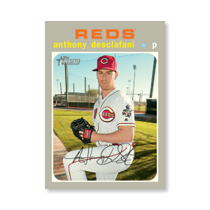 Anthony DeSclafani 2020 Topps Heritage Baseball Base Cards Poster # to 99- artbble-pos-20thbb-1401-s