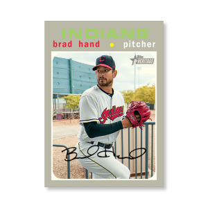 Brad Hand 2020 Topps Heritage Baseball Base Cards Poster # to 99- artbble-pos-20thbb-1403-s