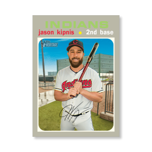 Jason Kipnis 2020 Topps Heritage Baseball Base Cards Poster # to 99- artbble-pos-20thbb-1404-s