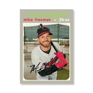 Mike Freeman 2020 Topps Heritage Baseball Base Cards Poster # to 99- artbble-pos-20thbb-1407-s