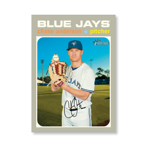 Chase Anderson 2020 Topps Heritage Baseball Base Cards Poster # to 99- artbble-pos-20thbb-1456-s