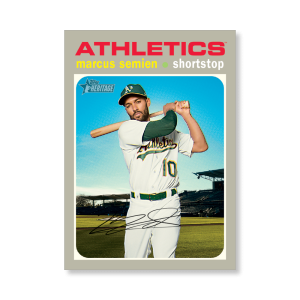 Marcus Semien 2020 Topps Heritage Baseball Base Cards Poster # to 99- artbble-pos-20thbb-1488-s