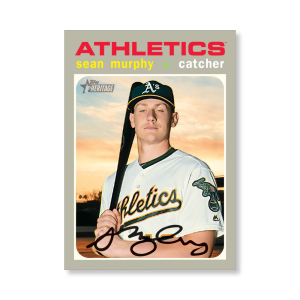 Sean Murphy 2020 Topps Heritage Baseball Base Cards Poster # to 99- artbble-pos-20thbb-1490-s