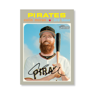 Colin Moran 2020 Topps Heritage Baseball Base Cards Poster # to 99- artbble-pos-20thbb-1501-s