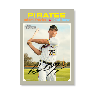 Adam Frazier 2020 Topps Heritage Baseball Base Cards Poster # to 99- artbble-pos-20thbb-1502-s