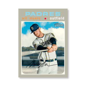 Wil Myers 2020 Topps Heritage Baseball Base Cards Poster # to 99- artbble-pos-20thbb-1509-s