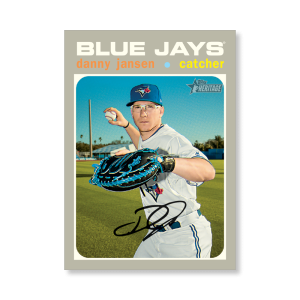Danny Jansen 2020 Topps Heritage Baseball Base Cards Poster # to 99- artbble-pos-20thbb-1557-s