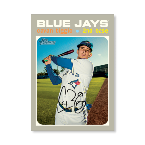 Cavan Biggio 2020 Topps Heritage Baseball Base Cards Poster # to 99- artbble-pos-20thbb-1558-s