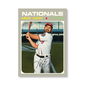 Adam Eaton 2020 Topps Heritage Baseball Base Cards Poster # to 99- artbble-pos-20thbb-1560-s