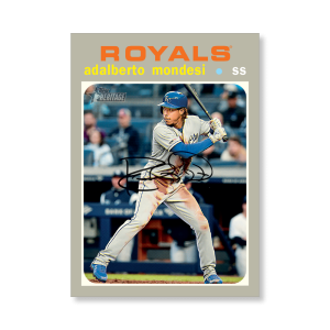 Adalberto Mondesi 2020 Topps Heritage Baseball Base Cards Poster # to 99- artbble-pos-20thbb-1569-s