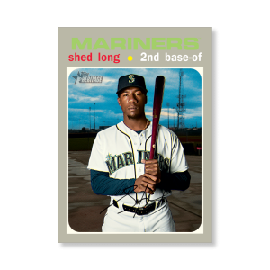 Shed Long 2020 Topps Heritage Baseball Base Cards Poster # to 99- artbble-pos-20thbb-1700-s
