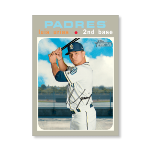 Luis Urias 2020 Topps Heritage Baseball Base Cards Poster # to 99- artbble-pos-20thbb-1713-s