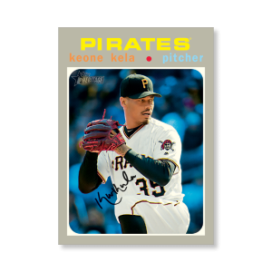 Keone Kela 2020 Topps Heritage Baseball Base Cards Poster # to 99- artbble-pos-20thbb-1720-s