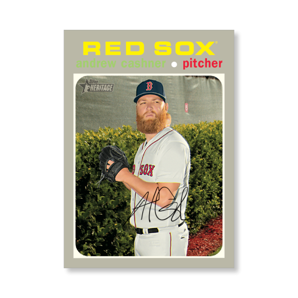 Andrew Cashner 2020 Topps Heritage Baseball Base Cards Poster # to 99- artbble-pos-20thbb-1728-s